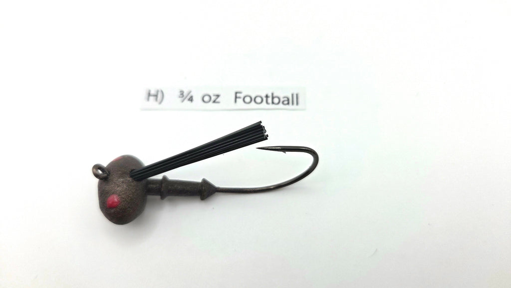 3/4 oz. Heavy Cover Football Jig