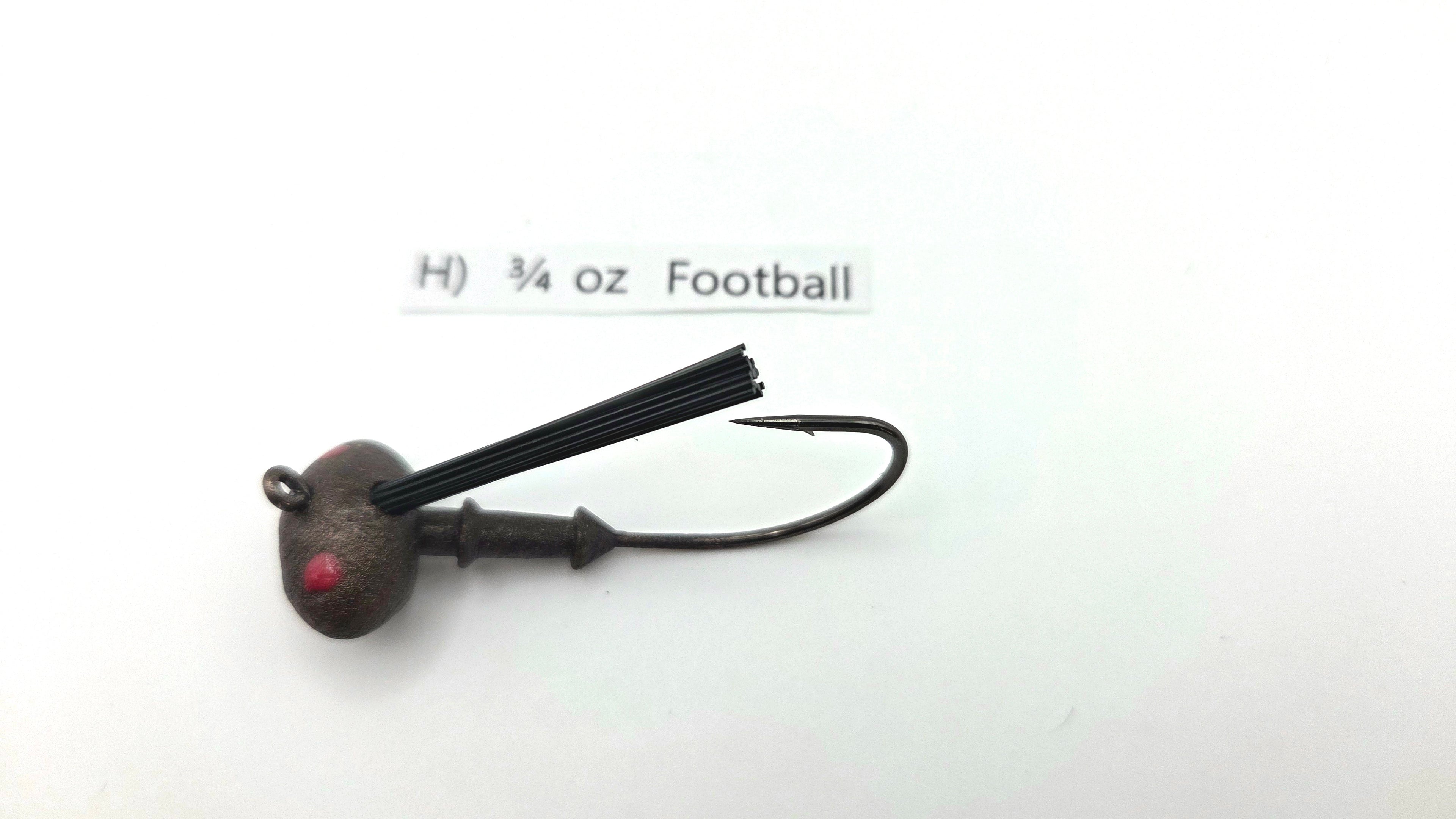 3/4 oz. Heavy Cover Football Jig